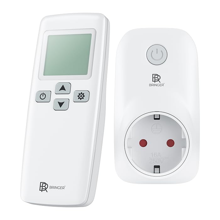 BR Bringer WiFi Thermostat BRTS - steuerbar mit App/WiFi oder SmartHome - programmierbares Steckdose