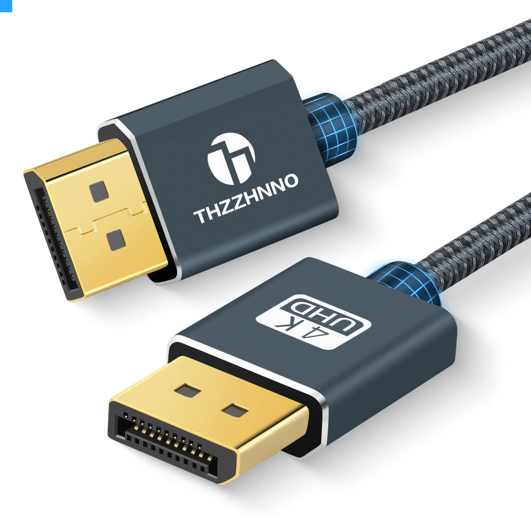 4K DisplayPort Kabel 7.5M, Display Port Male 1.2 Kabel für Laptop, PC, Gaming Monitor, TV Cable DP 7