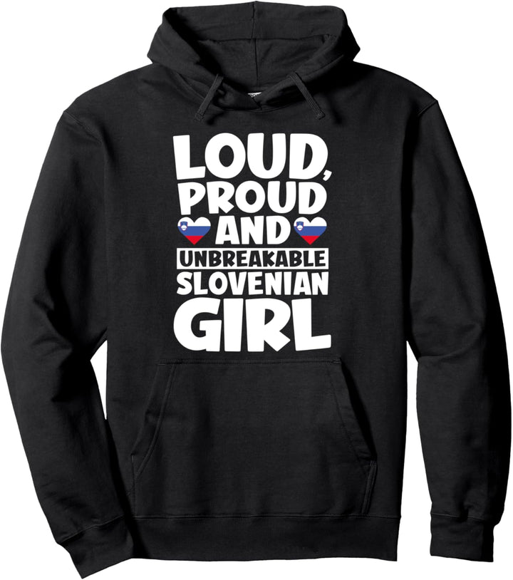 Slowenien Design Slowenen Männer & Frauen Pullover Hoodie
