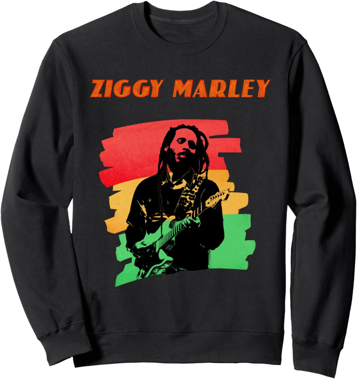 Ziggy Marley - Official Merchandise - Red Green Gold Sweatshirt