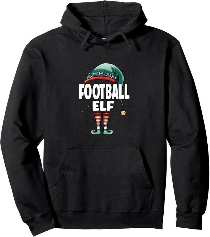 Football Elf Partner Look Familie Outfit Weihnachten Pullover Hoodie