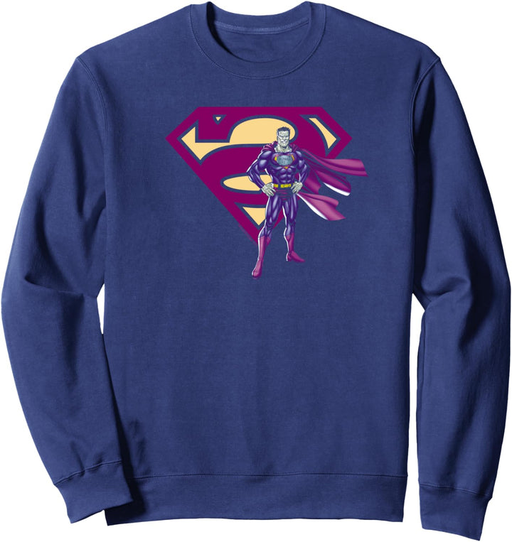 Superman Bizarro & Logo Sweatshirt