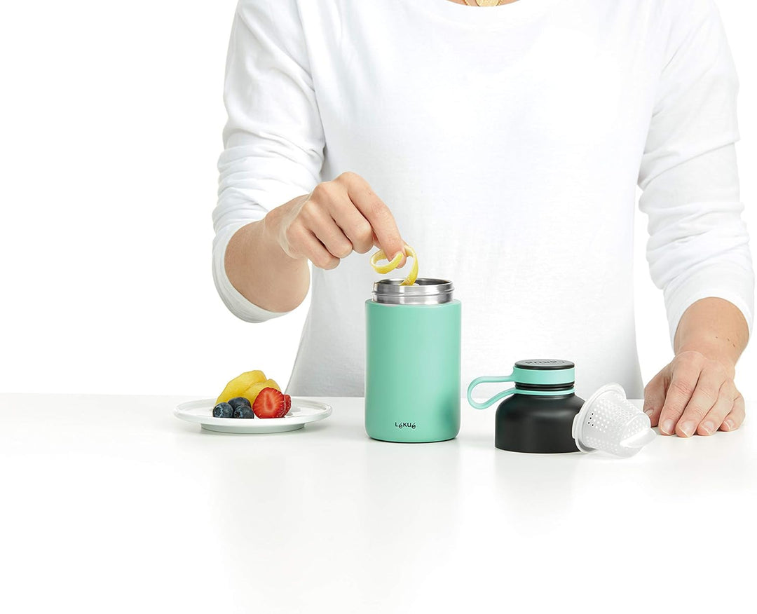 Lékué 3000215SUR Popcorn Geschenkset, Silikon Kit Cadeau, Kit Cadeau