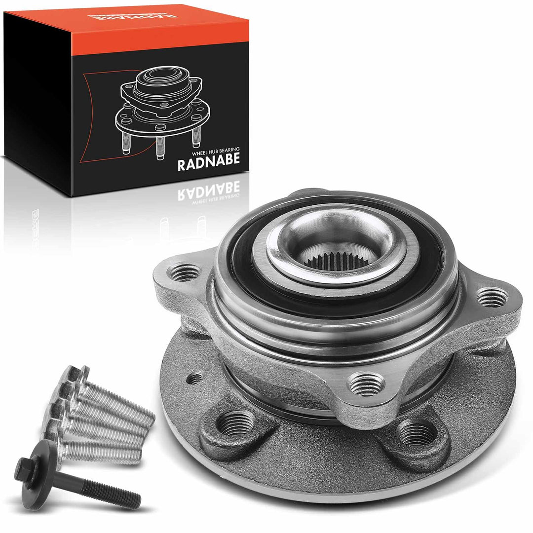 Frankberg Radnabe Radlagersatz Vorne Links Rechts Kompatibel mit V70 II 285 P80 SW 2.0L-2.5L 1999-20
