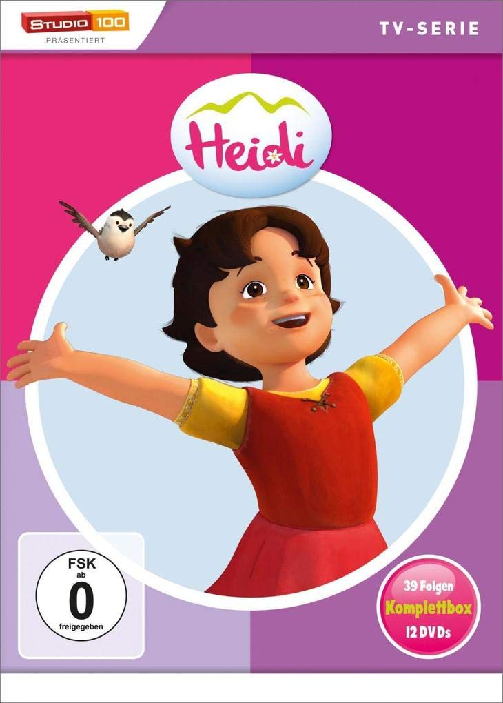 Heidi - Komplettbox, 39 Folgen [12 DVDs], DVD