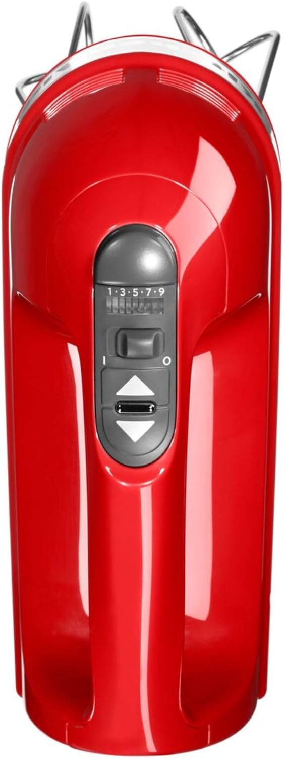 KitchenAid Leistungsstarker Handmixer 9 Stufen - Soft-Start und LED-Anzeige - Handrührer mit Edelsta
