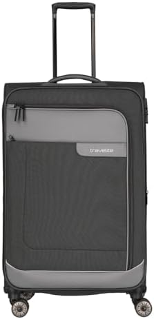 TRAVELITE VIIA 4w Trolley L exp., Anthracite, Unisex-Erwachsene Gepäck- Koffer, Anthracite, Talla ún