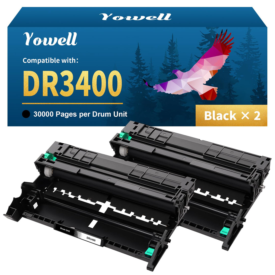 Yowell DR3400 Drum Unit Trommel Kompatibel für TN3480 TN3430 für Brother DR-3400 Trommel für Brother