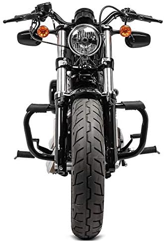 Sturzbügel für Harley Davidson Sportster 1200 Custom (XL 1200 C) 04-17 Craftride Mustache schwarz