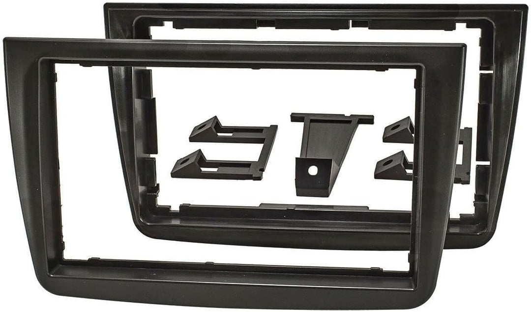 tomzz Audio 2402-041 Radioblende Metallschacht kompatibel mit Alfa Romeo Mito 955 ab 2013 schwarz