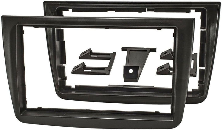 tomzz Audio 2402-041 Radioblende Metallschacht kompatibel mit Alfa Romeo Mito 955 ab 2013 schwarz