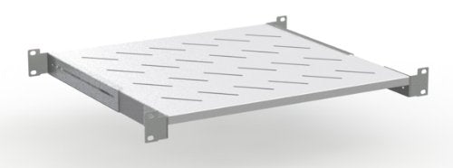 Rack Magic - 1HE Fachboden 19" Rackablage für 19 Zoll Rack - bis 50kg - 400-550mm Tiefe