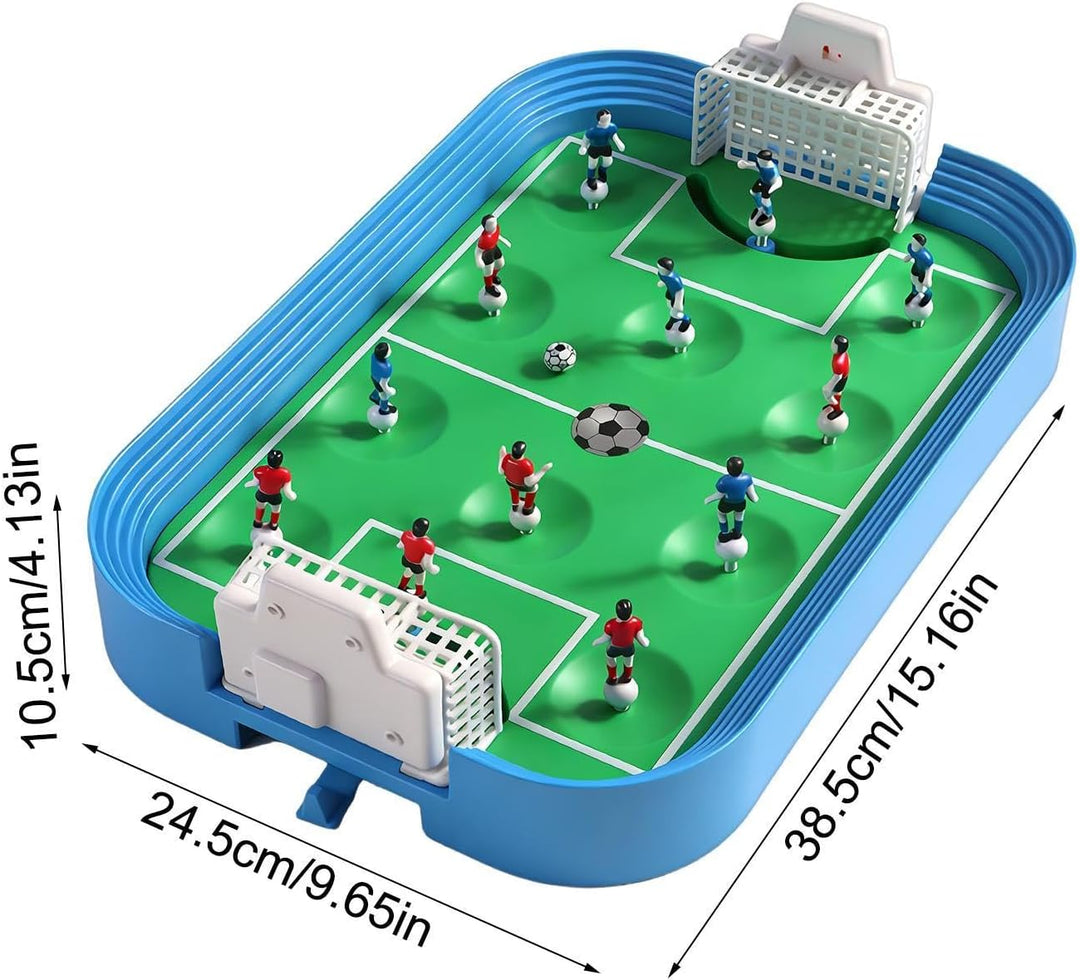 Tischfussball Kinder, Interaktives Tischfussball, Tischspiel Zubehör | Kickerspiel, 24,5*38,5*10,5cm
