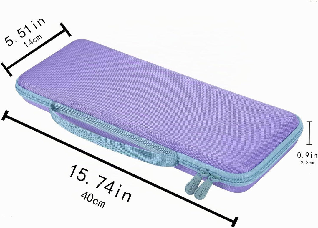 Aenllosi Hart Tragen Tasche Hülle für Logitech POP ICON Combo/Pop Keys Mechanische kabellose Tastatu
