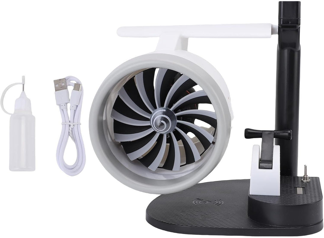 Turbojet -Desktop -Lüfter mit Luftbefeuchter, Flugzeugstrahlmotorendesschungsventilator, JET -Motor