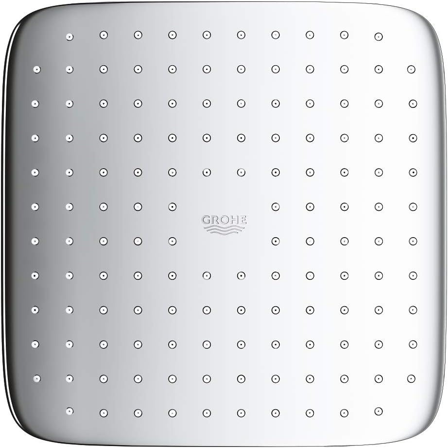 GROHE Vitalio Comfort 250 - Kopfbrause 1 Strahlart (9,5 l/min Durchflusskonstanthalter, Antikalk Sys