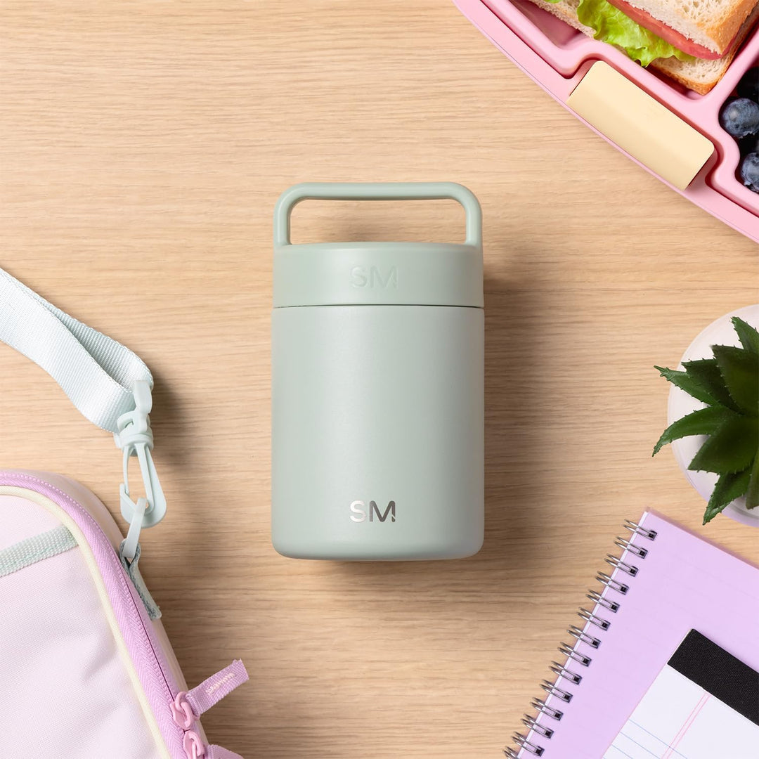 Simple Modern Thermobehälter für Essen | Warmhaltebehälter Edelstahl | Provision | 350ml | Deep Ocea