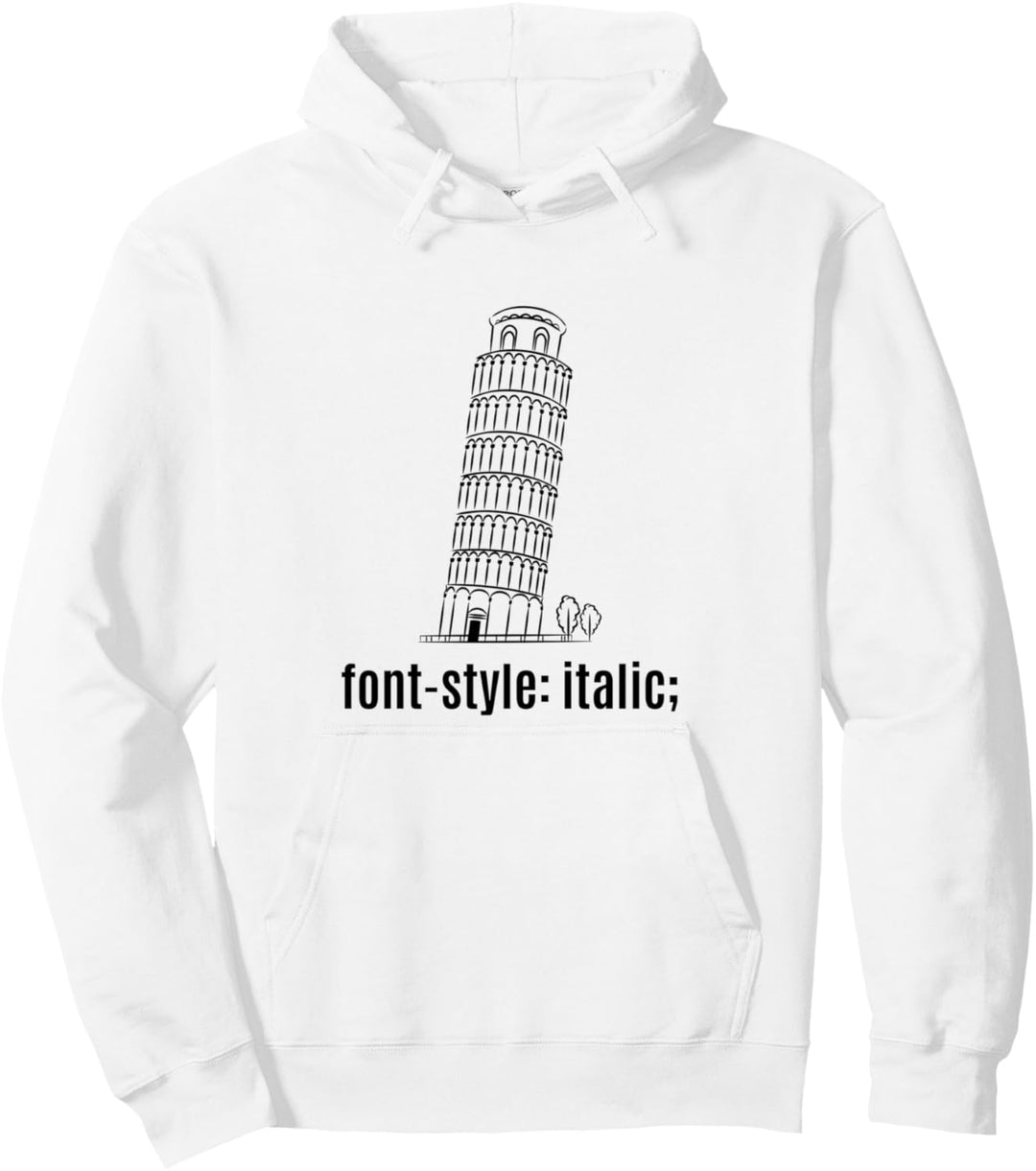 Lustiger Ingenieur-Schrift-Stil, kursiv, Web-Entwickler, Pun Spruch Pullover Hoodie