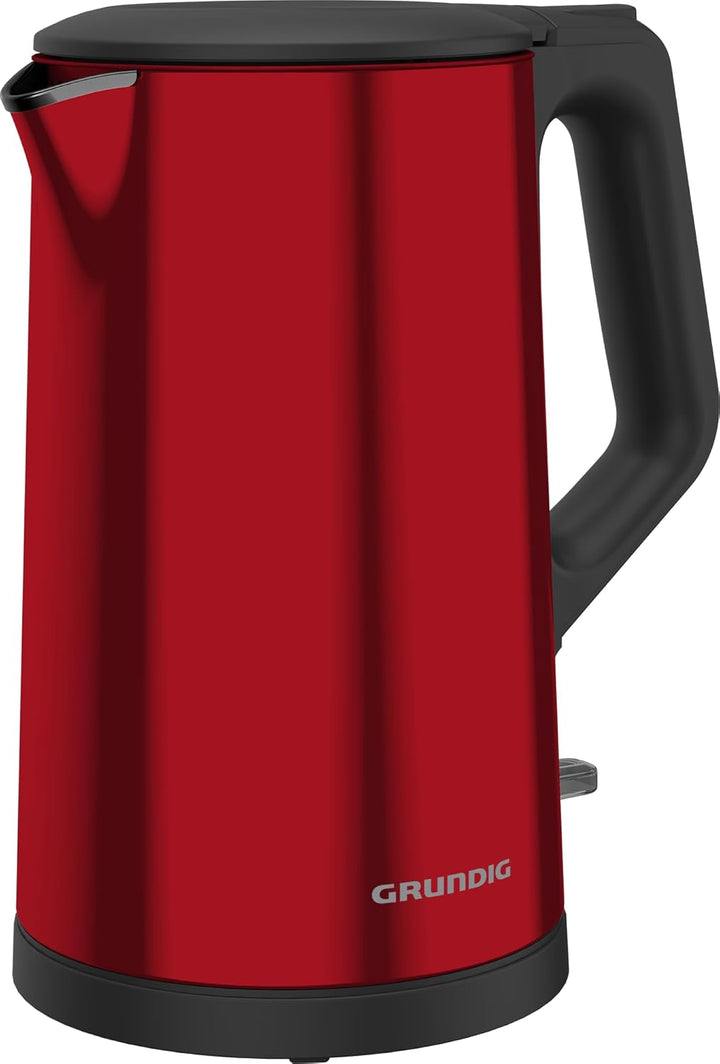 GRUNDIG WK8340 Wasserkocher Rot, 2150 W, 1,5 l Style 2024, Style 2024