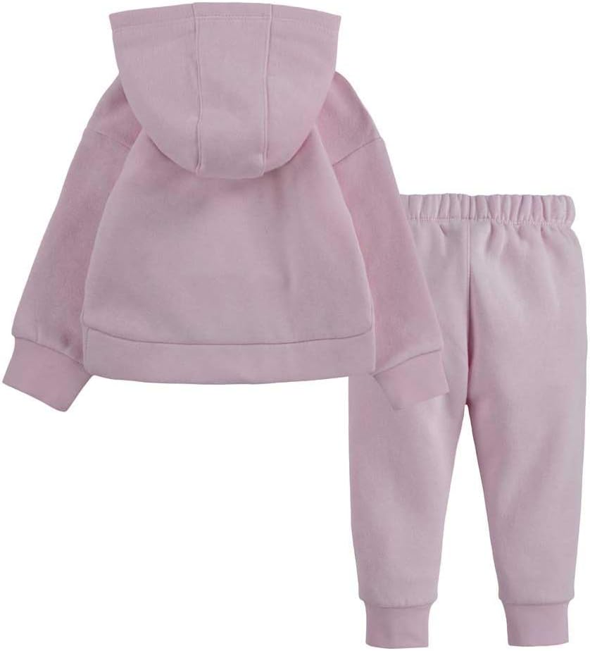 Nike Baby - Mädchen Club Fleece Set Tracksuit 18 Monate Rosa, 18 Monate Rosa