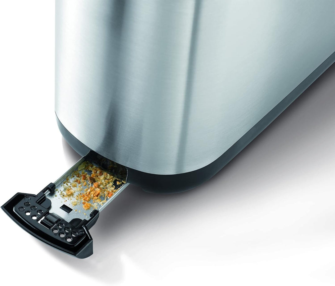 Tefal TL365ETR Toaster Express 37 x 18 x 10 cm, Edelstahl/Schwarz