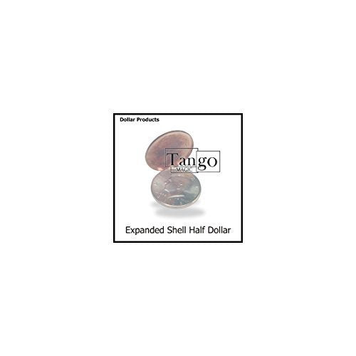 Expanded Shell Half Dollar (Head w/DVD) D0001 by Tango - Trick