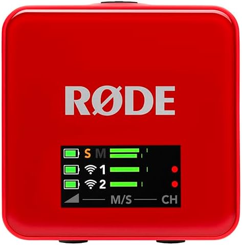 RØDE Wireless GO (Gen 3) – Kompakter kabelloser Mikrofon – Kristallklarer Klang, 32-Bit Float Aufnah
