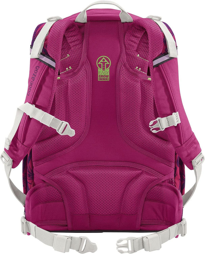 Coocazoo Schulrucksack ScaleRale „WWF Edition - Anemone Trail“, rosa, ergonomischer Tornister, höhen