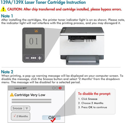 139A 139X Kompatibel für HP 139A 139X W1390A W1390X Laserjet Pro 3002dw 3002dn MFP 3102fdn 3102fdw 3