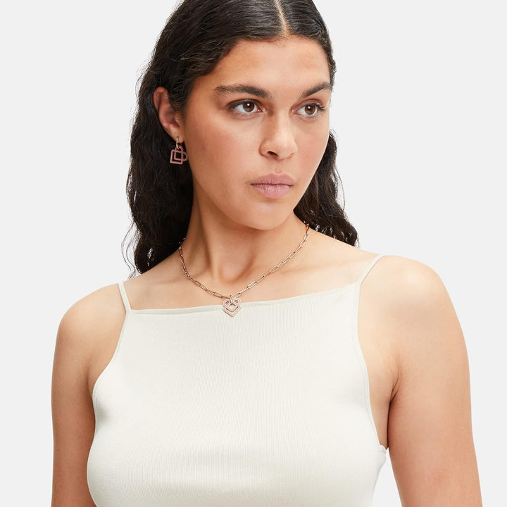 LIEBESKIND BERLIN Herz-Schmuck für Damen – Ketten und Ohrringe aus Edelstahl mit Liebeskind-Herz-Ico