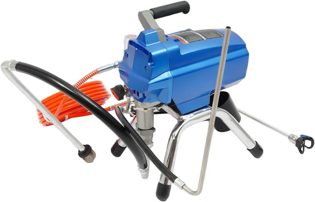 Hochdruck Airless-Spritzgerät 1200W 23MPa mit 15m Hochdruckrohr | Hochdruck-Spritzgerät, 2,5 L/min &