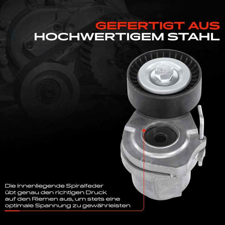 Frankberg Spannrolle Riemenspanner Kompatibel mit Cruze J300 J305 J308 Trax Astra J P10 J Corsa D S0