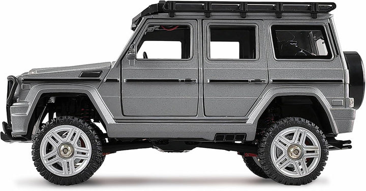 Amewi BRX24 Metall Scale RC Crawler ferngesteuertes Auto 4WD 1:24 RTR anthrazit, Anthrazit