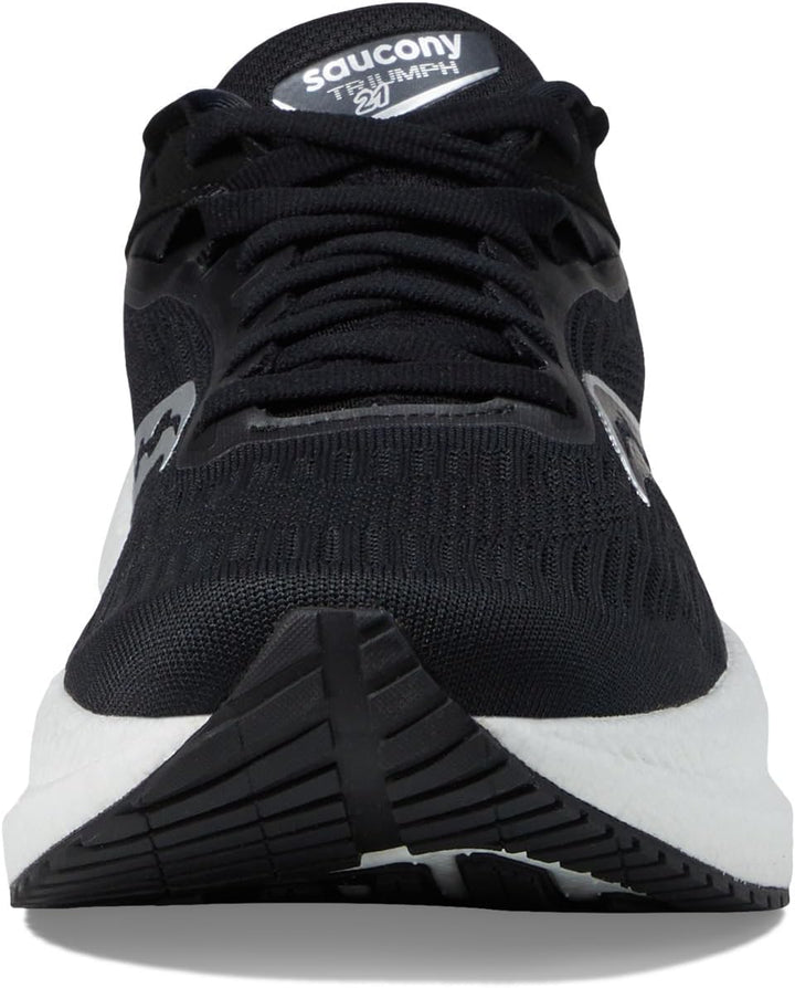 Saucony Herren Triumph 21 Sneaker 40 EU Schwarz Weiss, 40 EU Schwarz Weiss