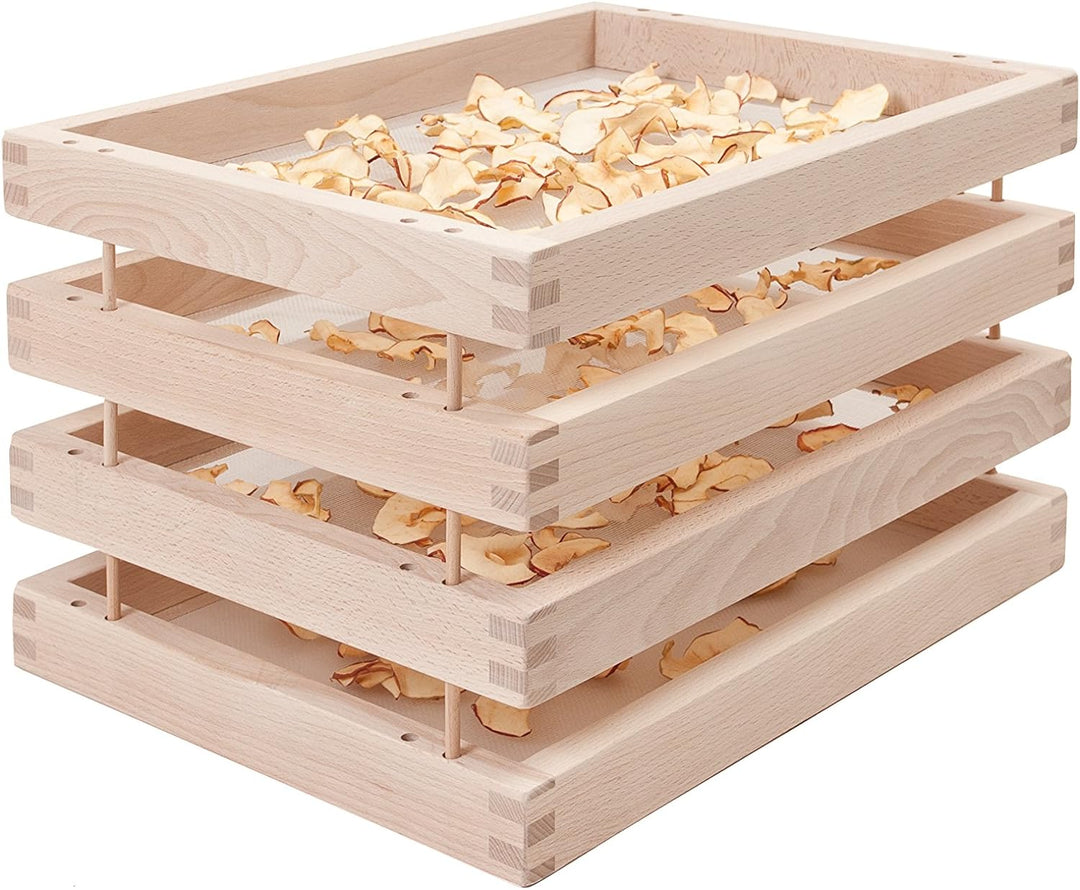 waelderspielzeug Kräutertrockner - mehrstöckiger Trockenständer für Gewürze & Kräuter – regional pro