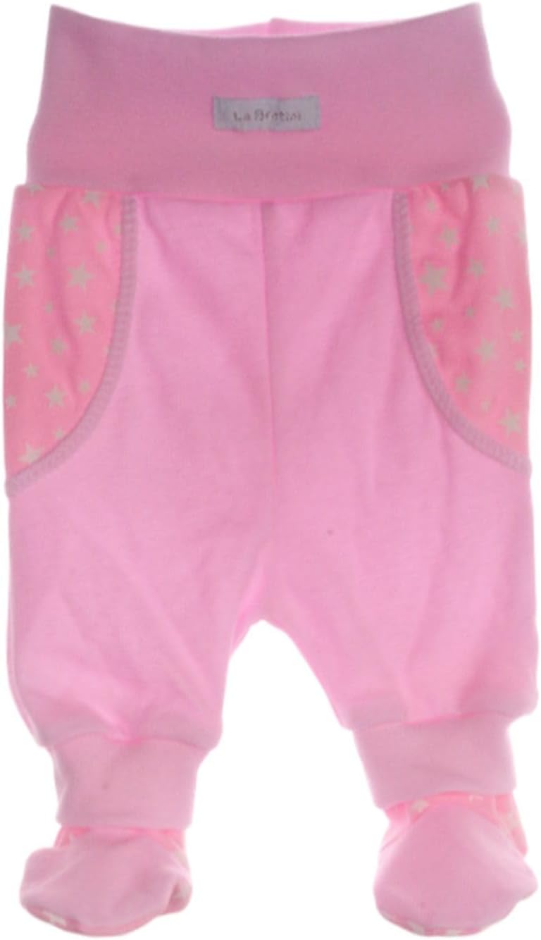 Baby Anzug 3-teilig Langarmshirt Schlupfhose Mütze mit Mäuschen Motiv Set für Mädchen weiche Baumwol