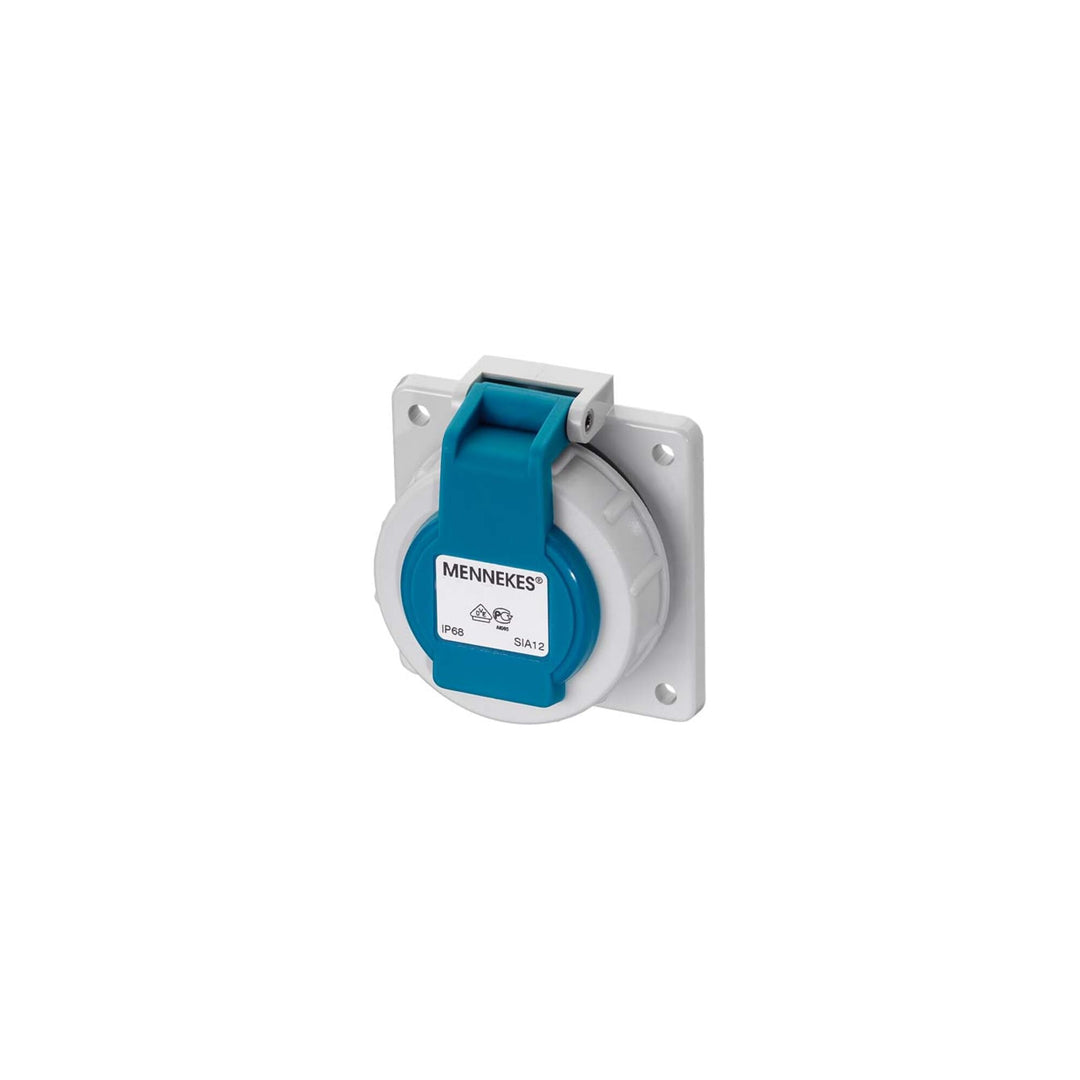 Anbaudose SCHUKO 16A2p+E 230V IP68 BL MENNEKES 17006