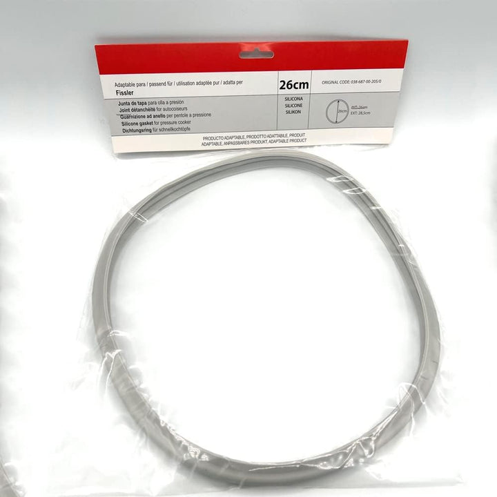 ELECTROTODO Dichtung / Gummi für Schnellkochtopf kompatibel mit Fissler Vitavit 26 cm Ø (9648)