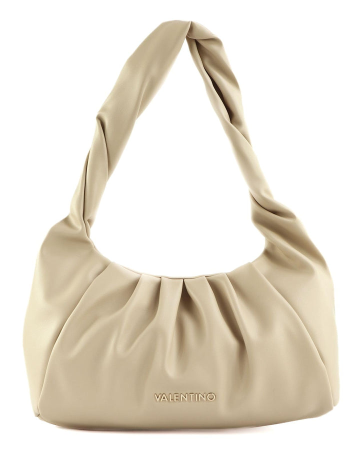 VALENTINO Lake Re Hobo Bag Cream White