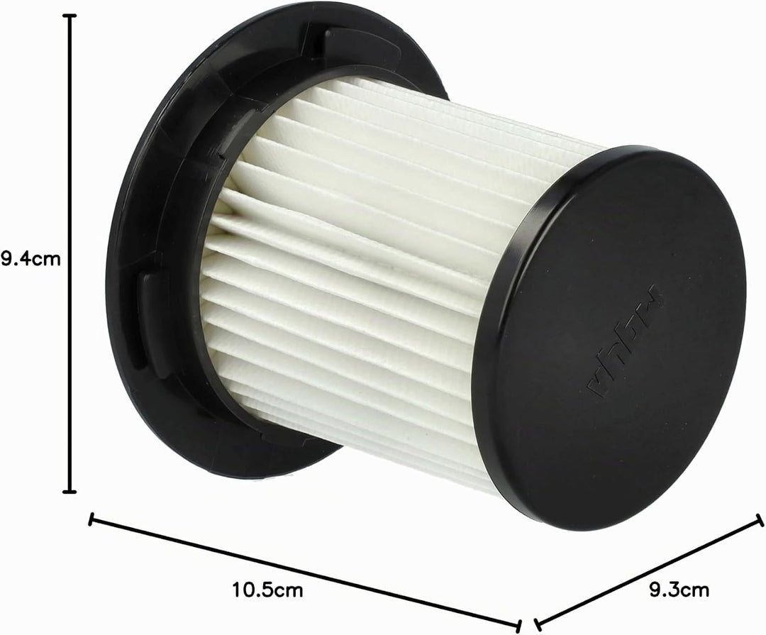 vhbw 6X Filter kompatibel mit Dirt Devil Centrino X3.1, M2012, M2012-3, M2012-4, M2725, M2725-0, M27