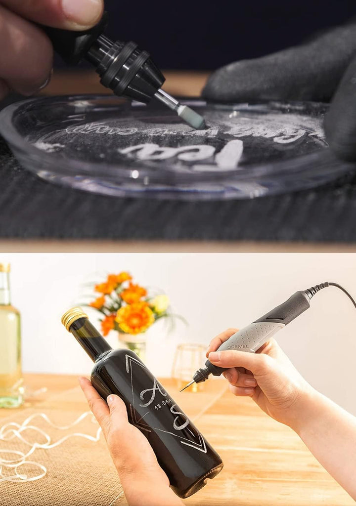 Dremel Glas Gravur Set 8tlg. (für Dremel Multifunktionswerkzeug)