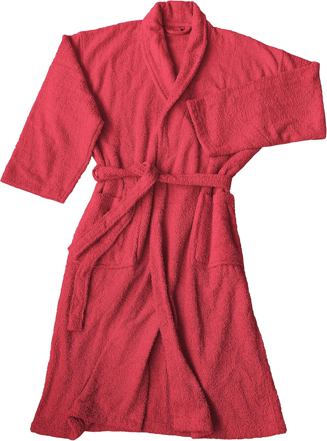 Bademantel für Damen, Herren, Unisex, Frottee 100% Baumwolle 400 gr, Flauschig, Kuschelig, Bunt, Lei