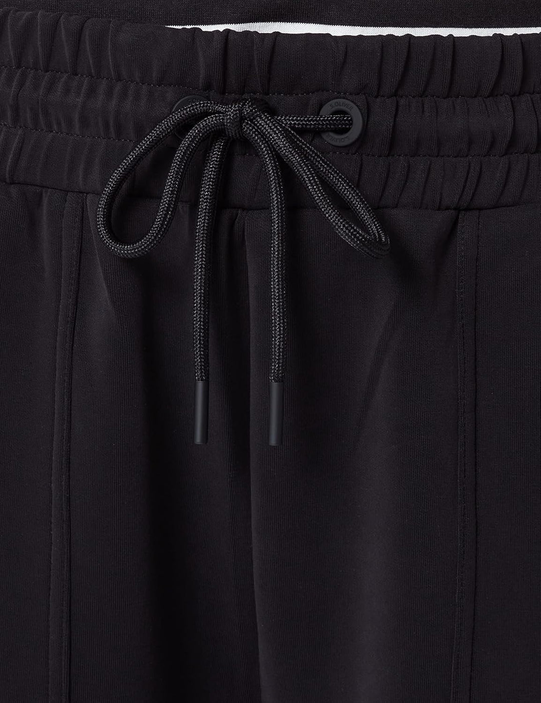 s.Oliver Damen Hose 7/8, Jogpant 42 Schwarz, 42 Schwarz