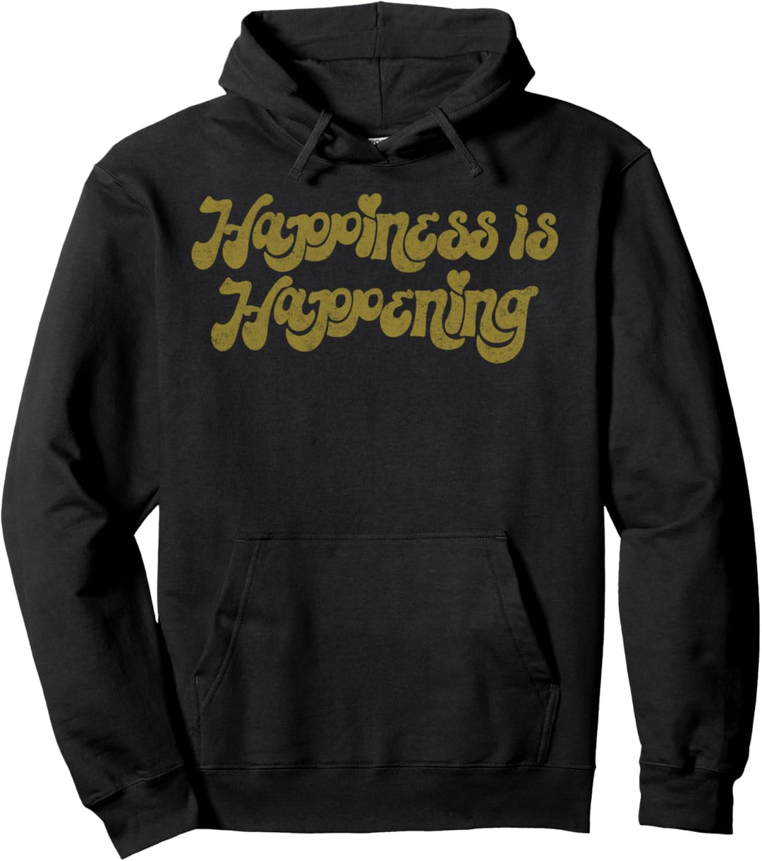 Trendy Trippy Happiness Pullover Hoodie