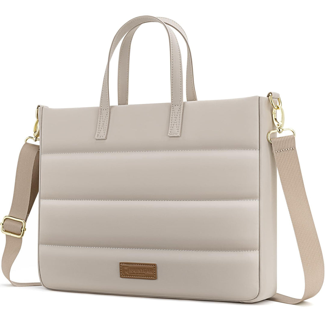 RAINYEAR 13-14 Zoll Damen Laptoptasche Aktentasche für Macbook Notebook Chromebook, Elegante Tasche
