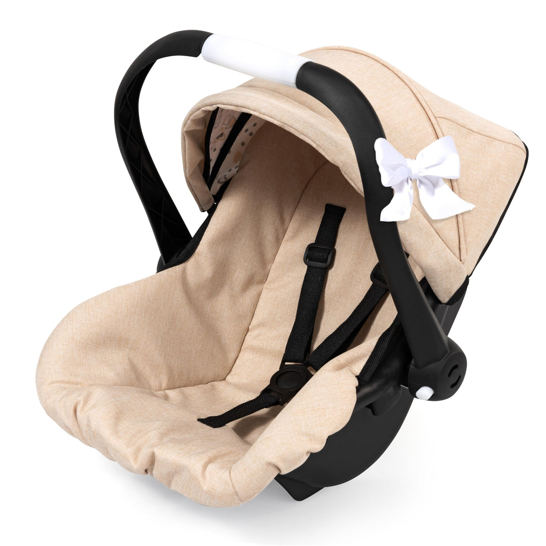 Bayer Design 67975AA Puppenautositz, Sitz für Puppen, mit Dach, verstellbarem Griff, Gurt, für Puppe