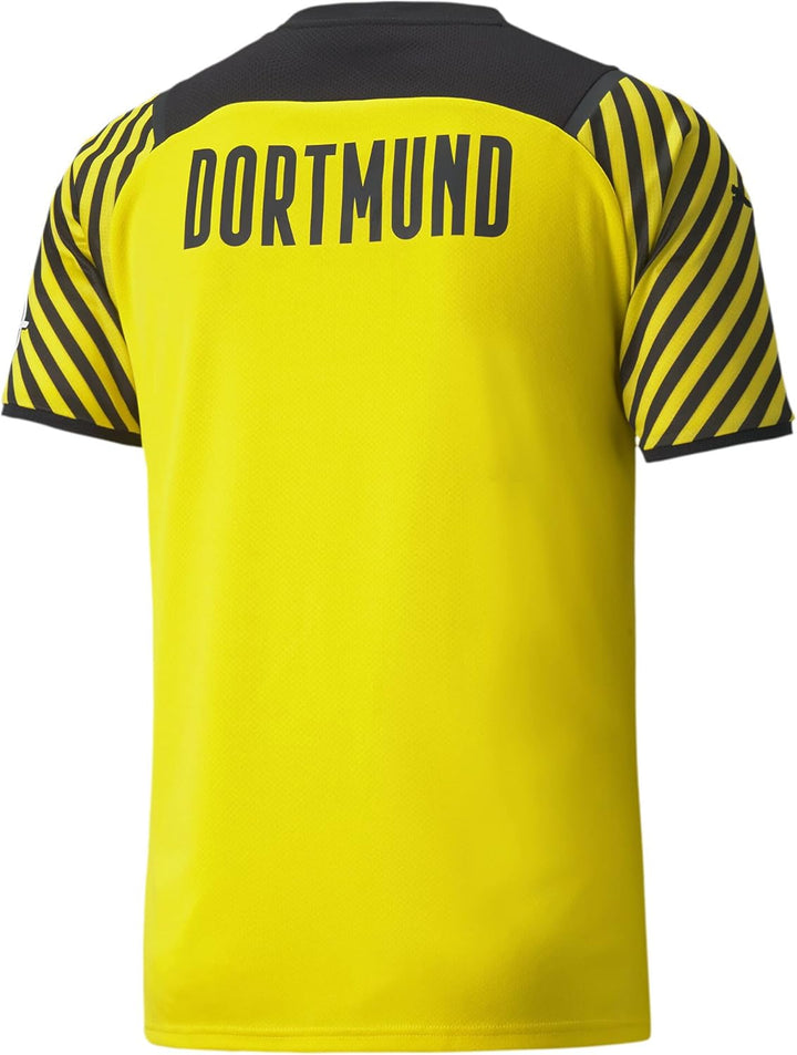 Puma Herren Borussia Dortmund Saison 2021/22 Spielausrüstung, Gamekit Home Game-Kit 5XL Cyber Yellow