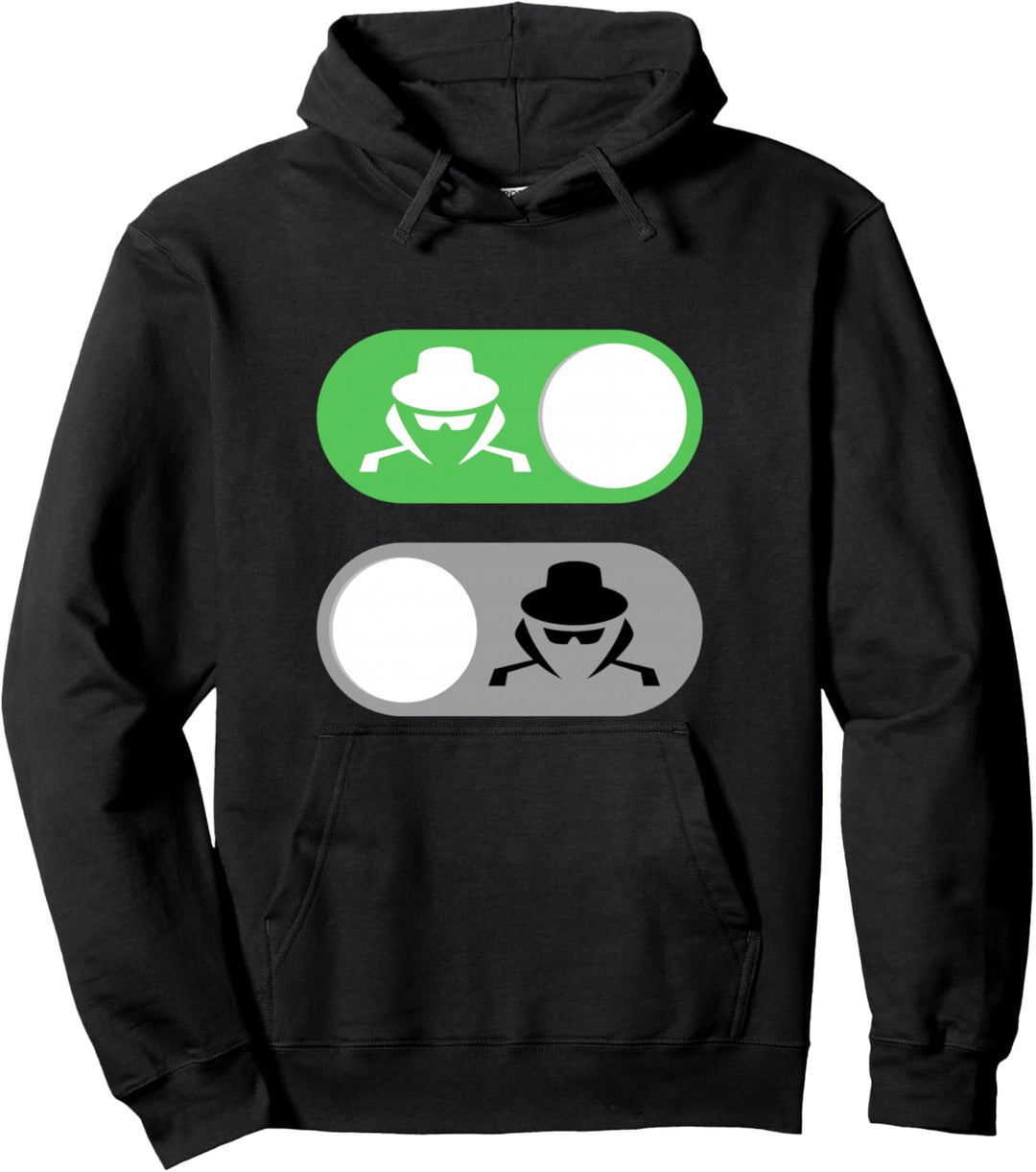 Cybersecurity Design für einen White Hat Hacker Pullover Hoodie