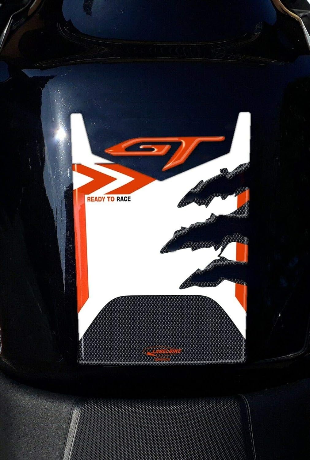 labelbike - Tank- und SEITENSÄTZE 3D-Aufkleber Motorrad kompatibel mit KTM 1290 SUPER Duke GT