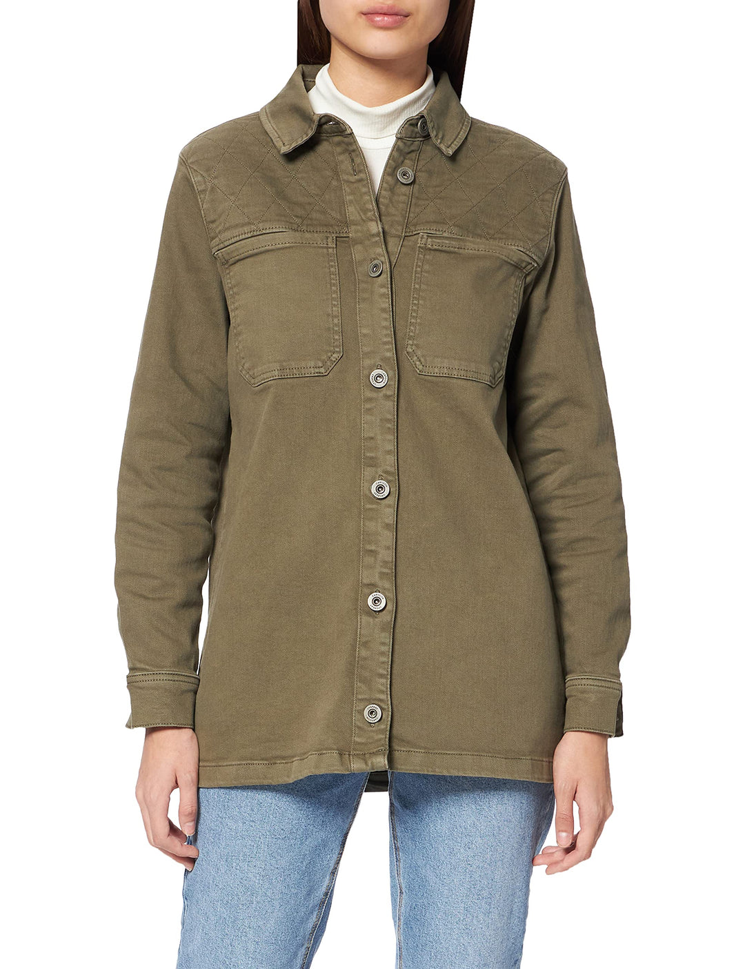 Cartoon Damen Blazer M Dusty Olive, M Dusty Olive